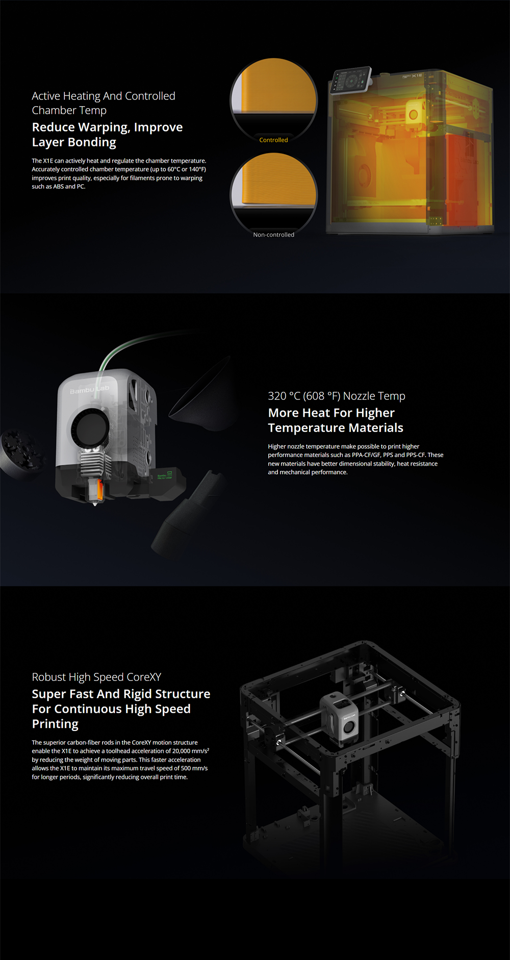 Bambu Lab X1E Combo AMS | 3D Gadgets Malaysia.